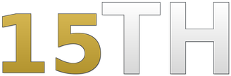 15th Logo